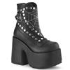 DemoniaCult - CAMEL70 Bottes de plateforme - Noir Product image